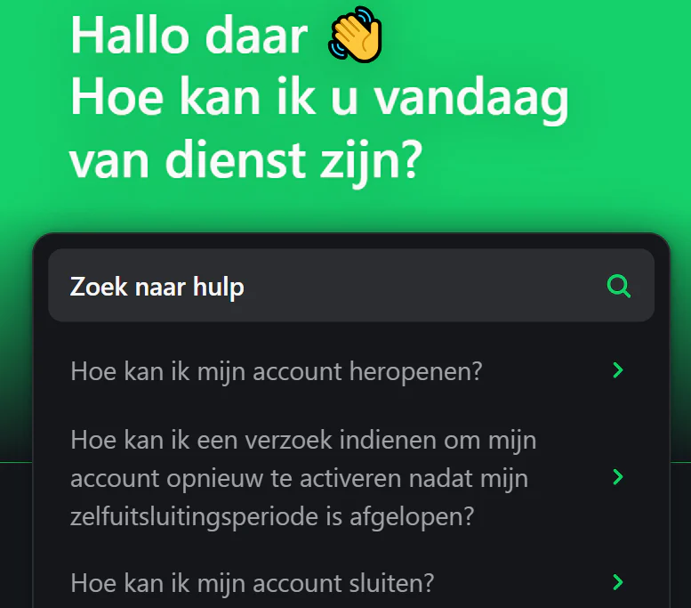 betninja casino klantenservice